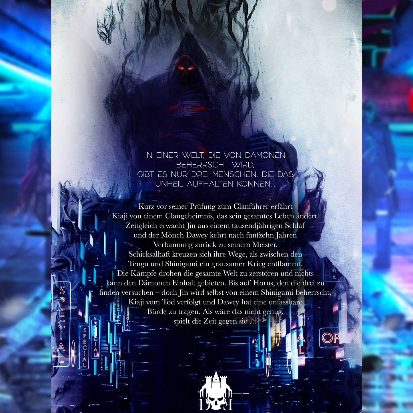 ABVERKAUF (Verlagswechsel) "Fabula Ensis – Krieg der Tengu und Shinigami" von DeSade & Lillith Korn, Hardcover-Ausgabe (DARK Empire)